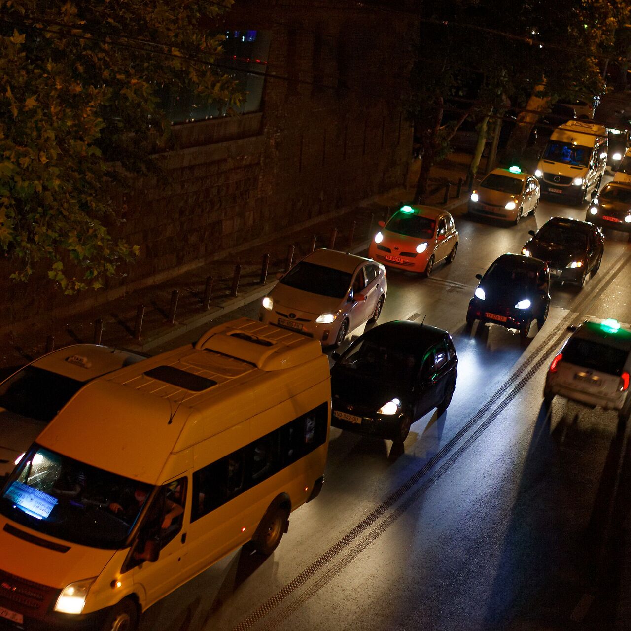 Движение транспорта в центре Тбилиси будет ограничено в ночное время -  03.01.2023, Sputnik Грузия