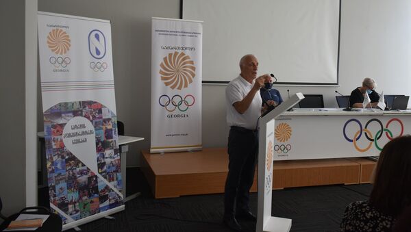Генеральный секретарь Национального олимпийского комитета Грузии Эмзар Зенаишвили - Sputnik Грузия