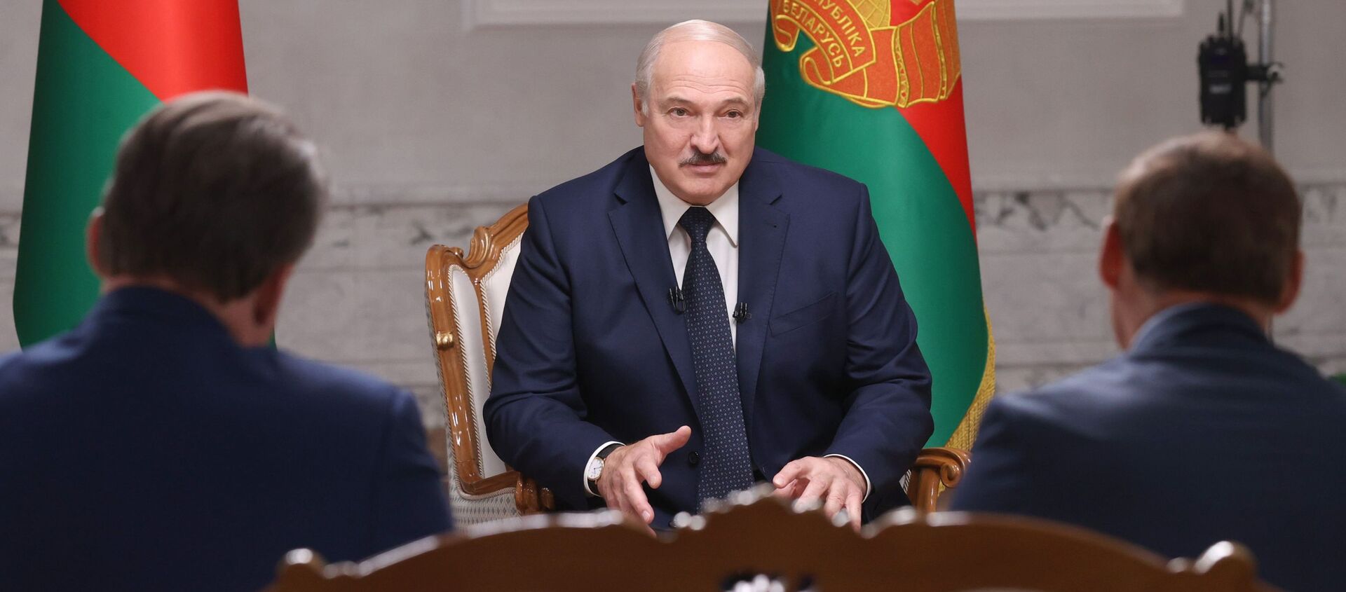Президент Белоруссии А. Лукашенко дал интервью российским журналистам - Sputnik Грузия, 1920, 02.07.2021