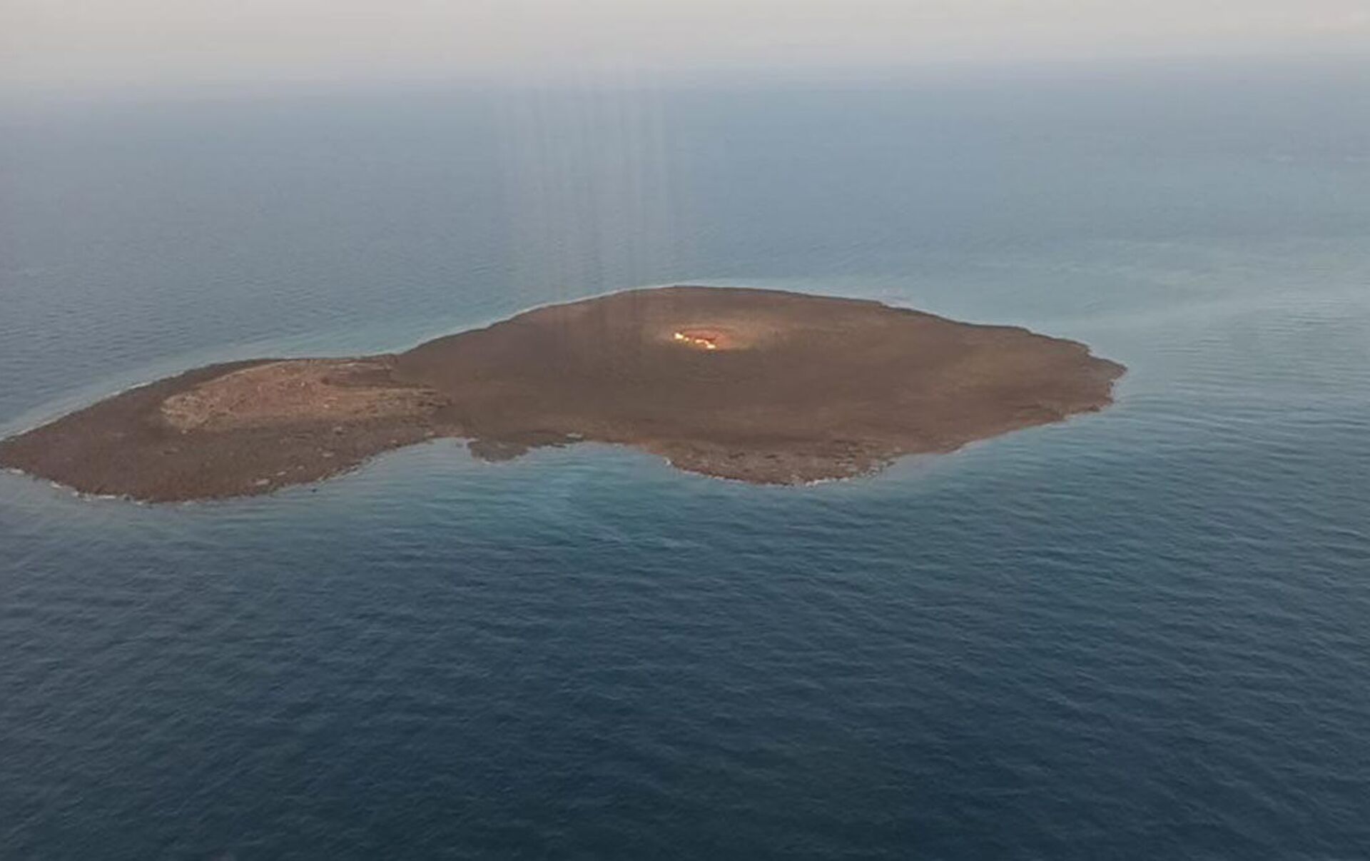 взрыв острова