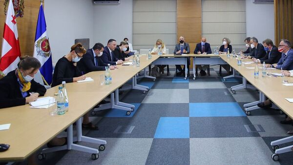Встреча главы МВД Грузии с главами дипмиссий - Sputnik Грузия