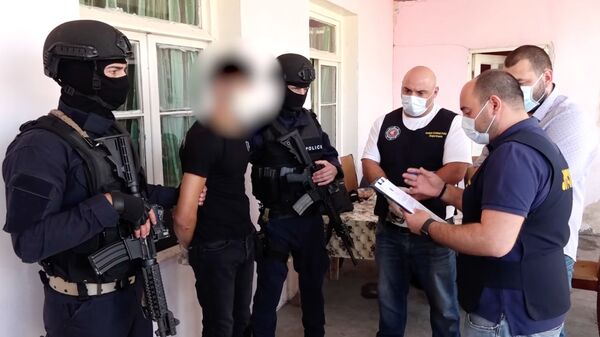 Спецоперация МВД по задержанию наркоторговцев в Поничала - Sputnik Грузия