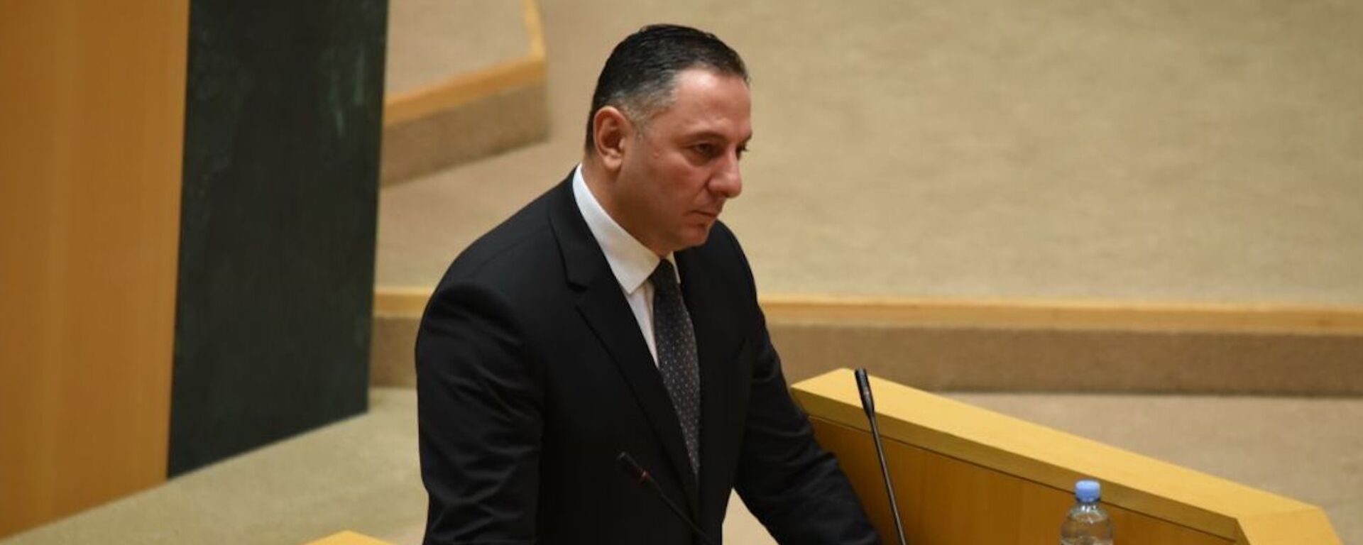 Вахтанг Гомелаури выступает на заседании в Парламенте Грузии 18 июля 2021 года - Sputnik Грузия, 1920, 18.07.2021