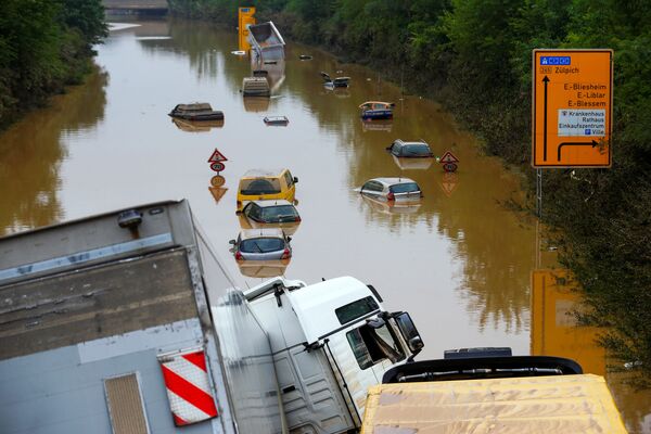 Ущерб от наводнения в Германии исчисляется миллиардами евро - Sputnik Грузия