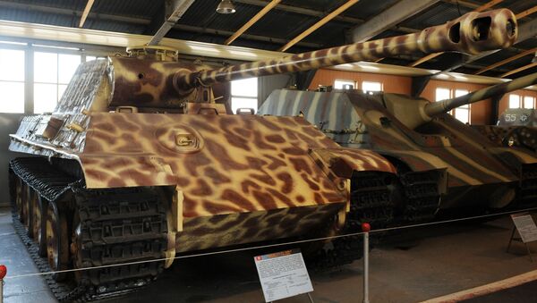 Средний танк Pz. Kpfw. V Panther (Пантера) - экспонат Военно-исторического музея бронетанкового вооружения и техники в Кубинке - Sputnik Грузия