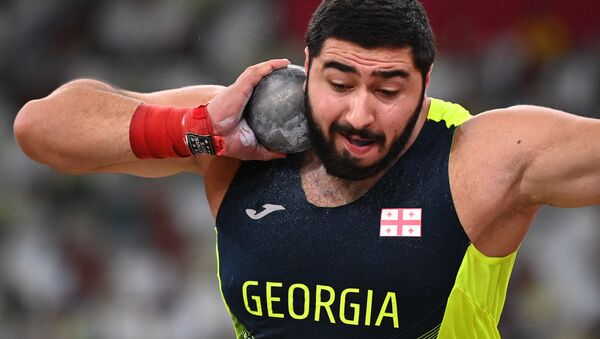 Георгий Муджаридзе, толкание ядра на Олимпийских играх - 2020 - Sputnik Грузия