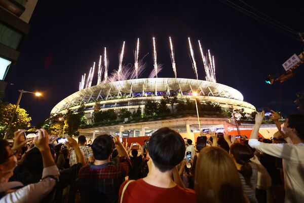 На Национальном стадионе в Токио прошла церемония закрытия XXXII летних Олимпийских игр - Sputnik Грузия