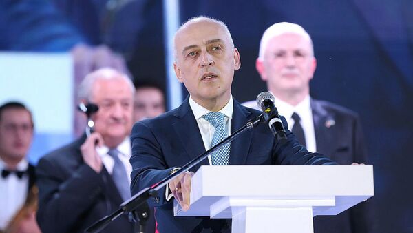 Министр иностранных дел Грузии Давид Залкалиани   - Sputnik Грузия