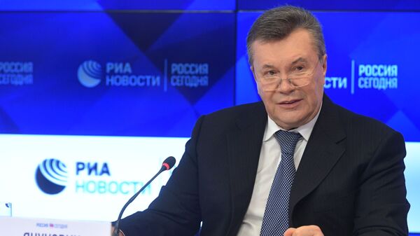 Бывший президент Украины Виктор Янукович  - Sputnik Грузия