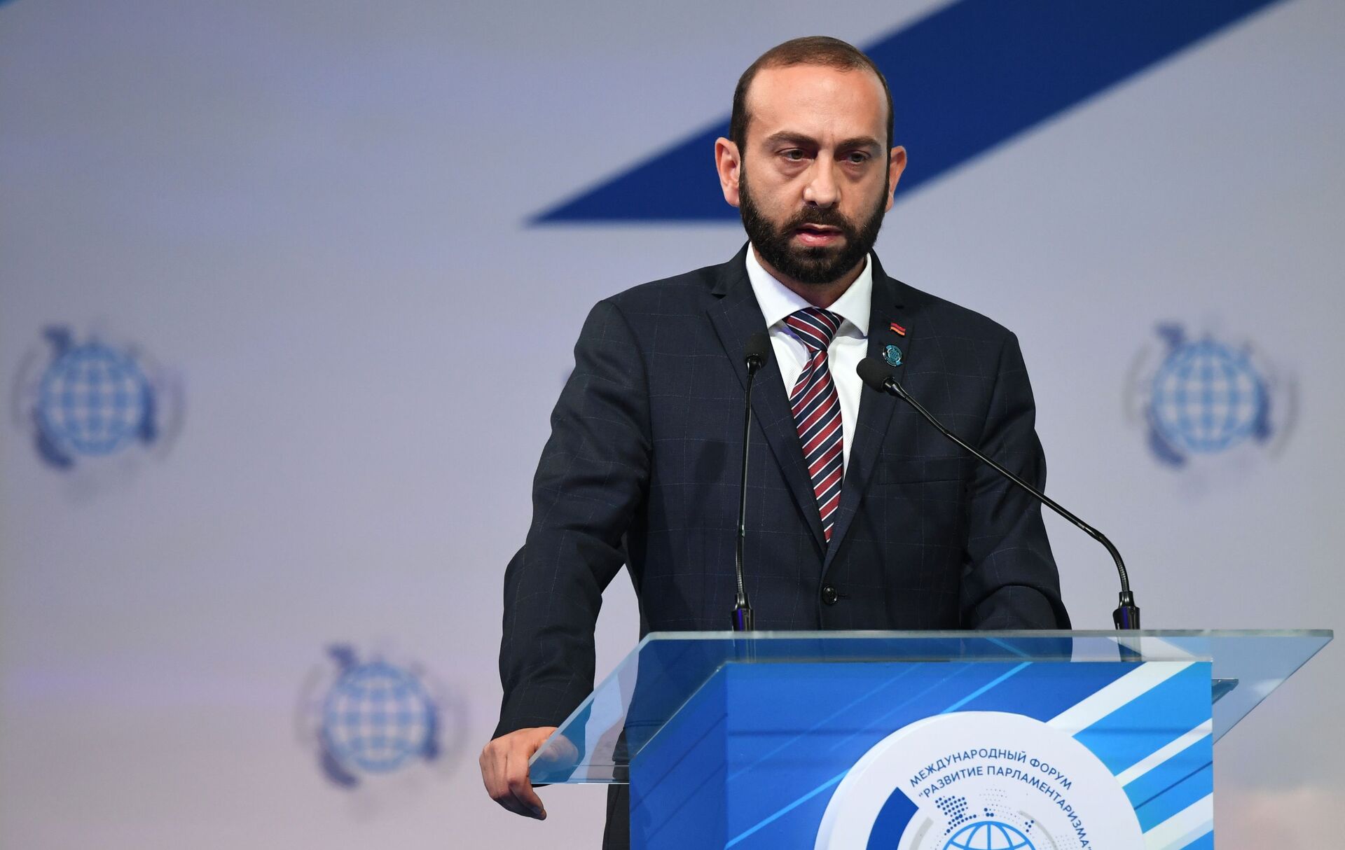 Глава МИД Армении Арарат Мирзоян Глава МИД Армении Арарат Мирзоян - Sputnik საქართველო, 1920, 14.11.2025