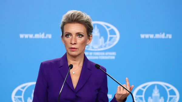 Мария Захарова - об актуальных вопросах внешней политики РФ - Sputnik Грузия