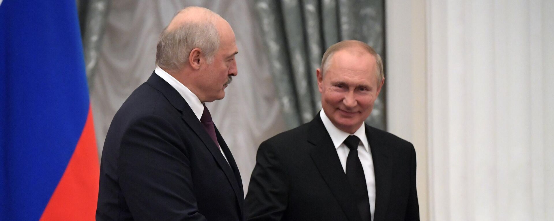 Владимир Путин и Александр Лукашенко - Sputnik Грузия, 1920, 04.11.2021