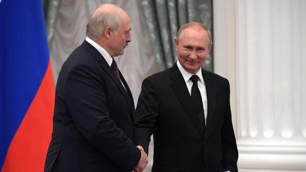 Владимир Путин и Александр Лукашенко - Sputnik Грузия