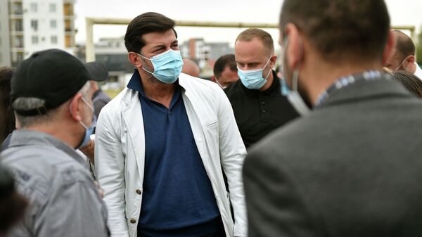 კახა კალაძე მოსახლეობას ხვდება - Sputnik საქართველო