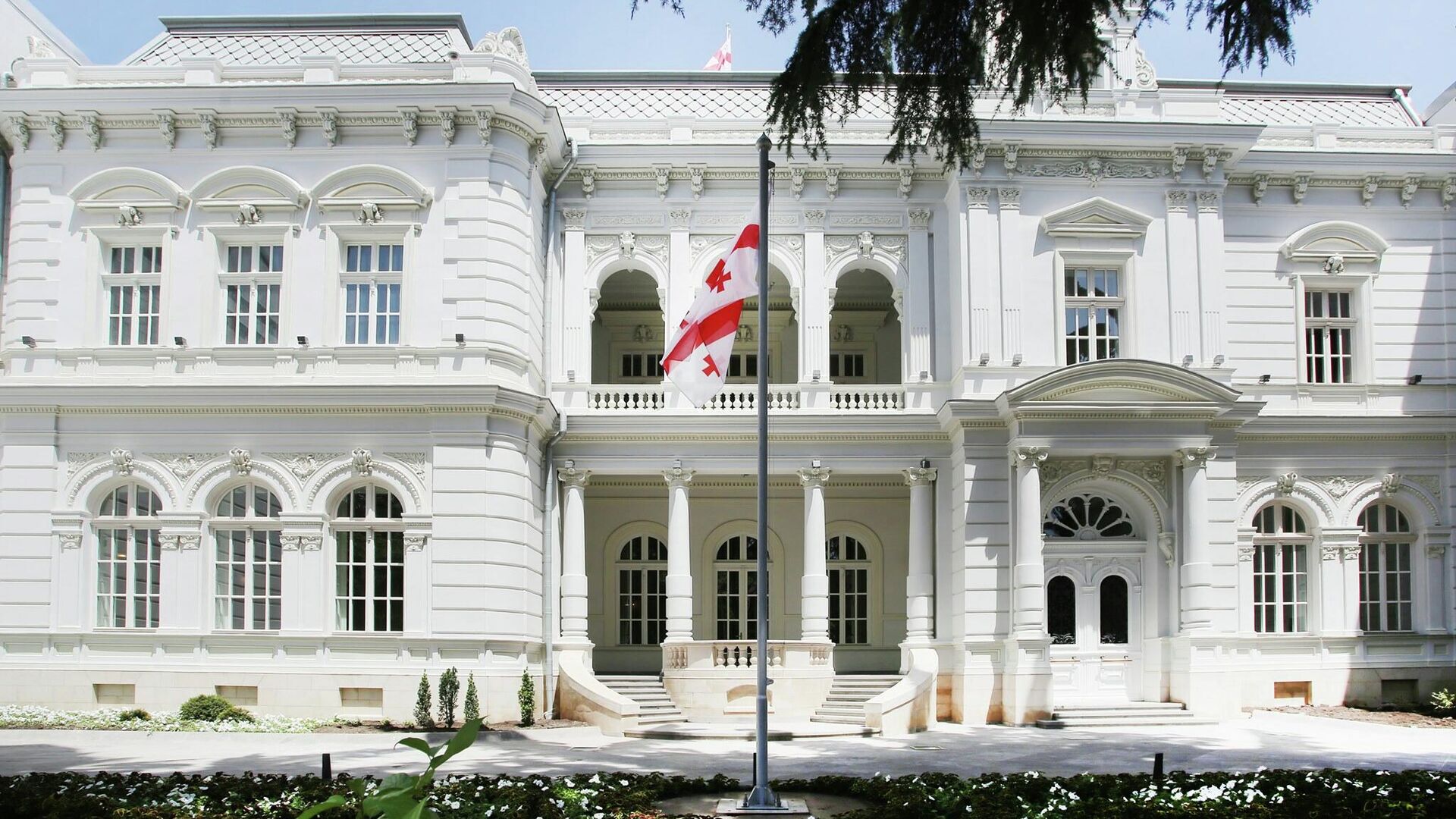 Президентская резиденция на Атонели - Sputnik Грузия, 1920, 01.07.2022