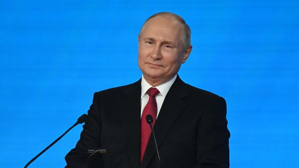 Президент РФ Владимир Путин  - Sputnik Грузия