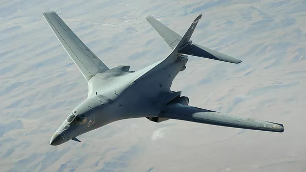 Стратегический бомбардировщик ВВС США B-1 Lancer  - Sputnik Грузия