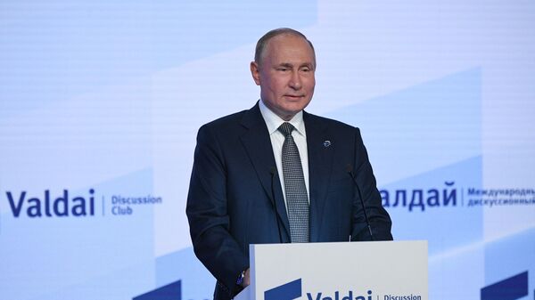Президент РФ Владимир Путин принял участие в заседании клуба Валдай - Sputnik Грузия