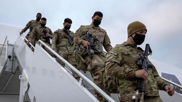 Солдаты армии США возвращаются домой из Афганистана - Sputnik Грузия