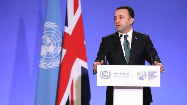 Премьер-министр Грузии Ираклий Гарибашвили на конференции ООН по изменению климата - Sputnik Грузия