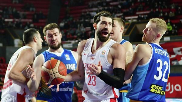 Матч по баскетболу между сборными Грузии и Украины - Sputnik Грузия