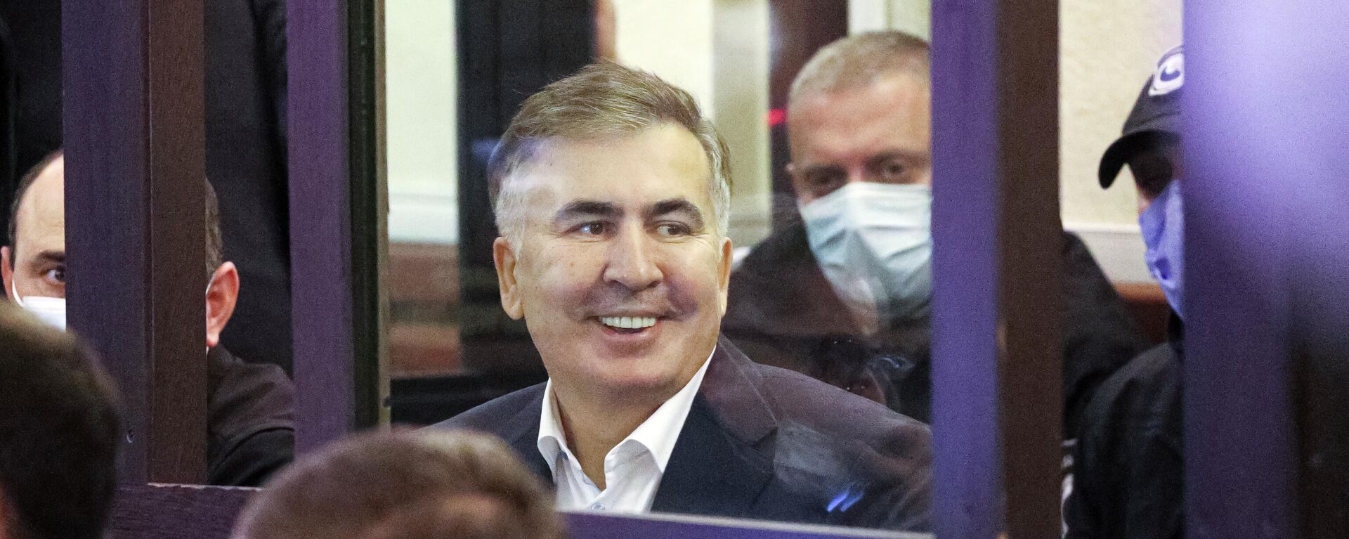 Судебный процесс над Михаилом Саакашвили 29 ноября 2021 года - Sputnik Грузия, 1920, 29.11.2021