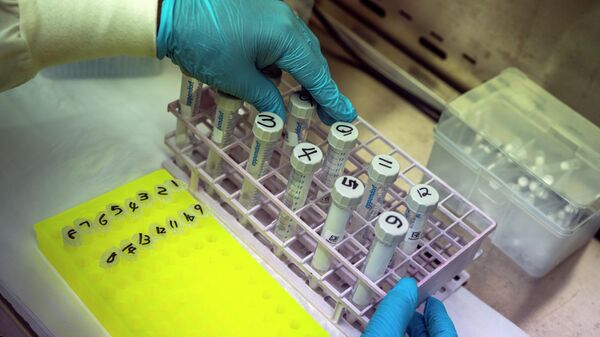 Эпидемия коронавируса - работа над изучением штамма омикрон в лаборатории - Sputnik Грузия