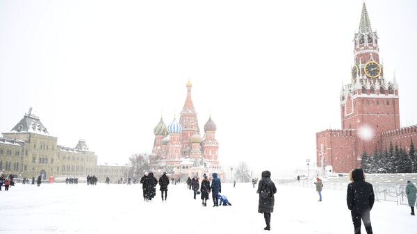 Снегопад в Москве - Sputnik Грузия