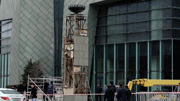 В центре Баку прогремел взрыв: новые подробности - видео - Sputnik Грузия