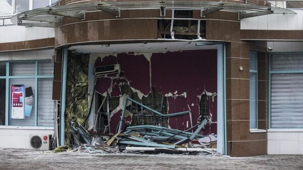 Как выглядит больница Алма-Аты, разрушенная в ходе беспорядков - видео - Sputnik Грузия