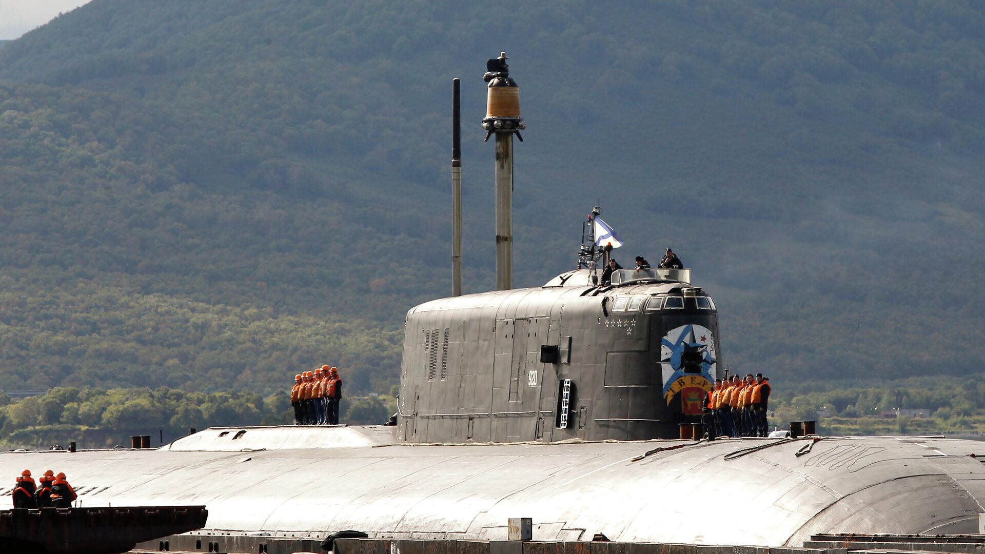 База 16-й Краснознаменной эскадры подводных лодок ТОФ в Вилючинске - Sputnik Грузия, 1920, 17.01.2022