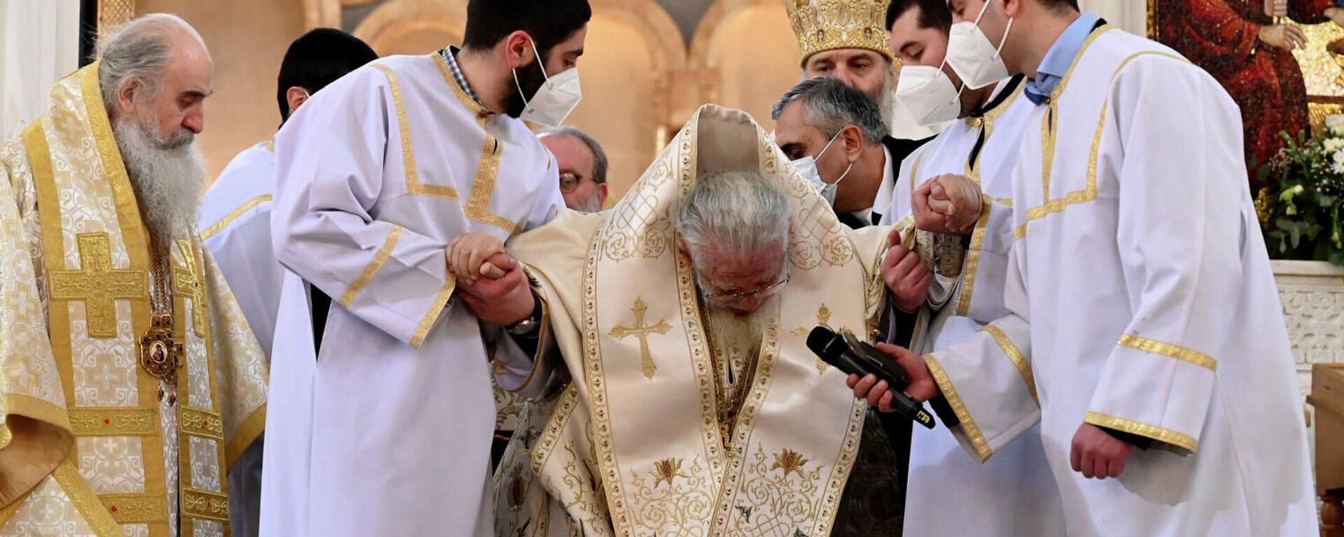 Католикос-Патриарх Всея Грузии Илия Второй - Sputnik Грузия, 1920, 17.03.2026