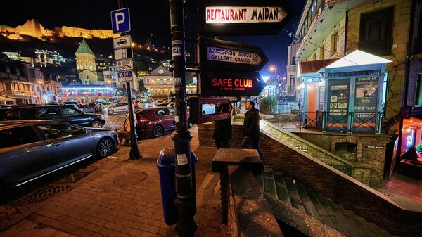 Тбилиси. Кафе и рестораны на Мейдане и улице Шардена в туристическом центре столицы Грузии - Sputnik Грузия