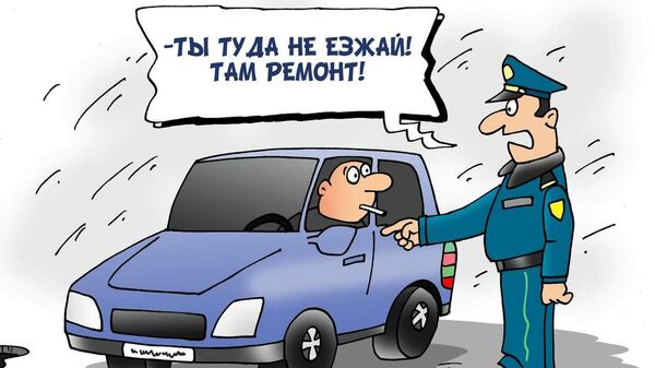 Тбилисские водители трудностей не боятся! - Sputnik Грузия