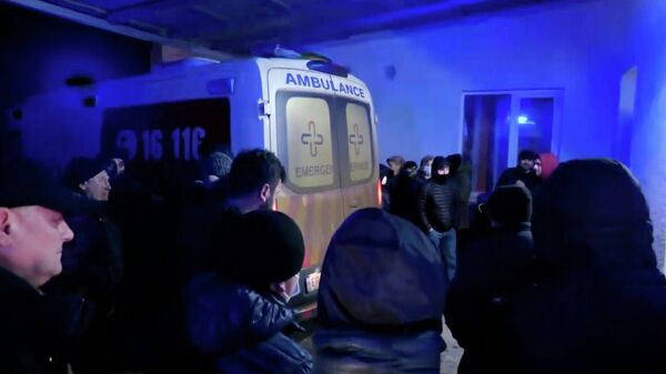 Взрыв на шахте в Ткибули. Пострадавшие шахтеры в больнице - Sputnik Грузия