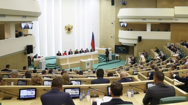 Совет Федерации РФ проводит заседание по вопросу Донбасса - видео - Sputnik Грузия
