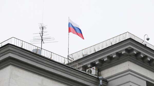 Здание посольства РФ в Киеве - Sputnik Грузия