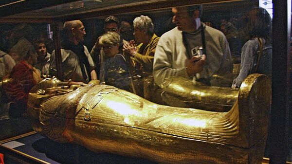 Золотой саркофаг Тутанхамона - Sputnik Грузия
