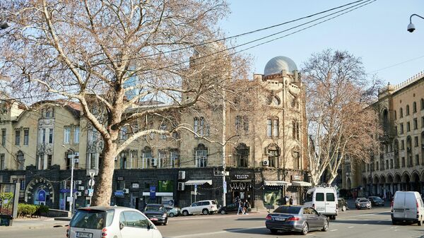 Проспект Руставели в Тбилиси. Дом Мелик Азарянца - Sputnik Грузия