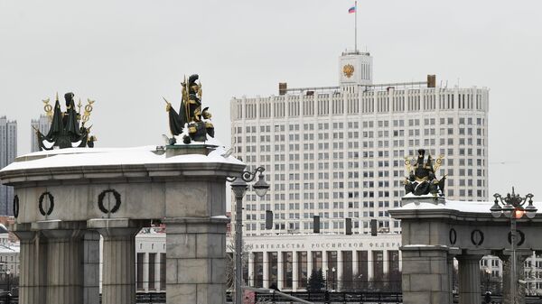 Правительство РФ - здание Кабинета министров - Sputnik Грузия