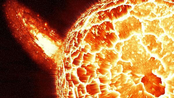 აფეთქება მზეზე - Sputnik საქართველო
