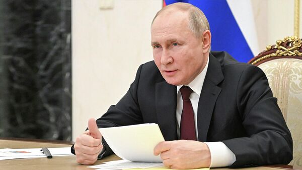 Путин рассказал, как будет жить Россия в условиях санкций - видео - Sputnik Грузия