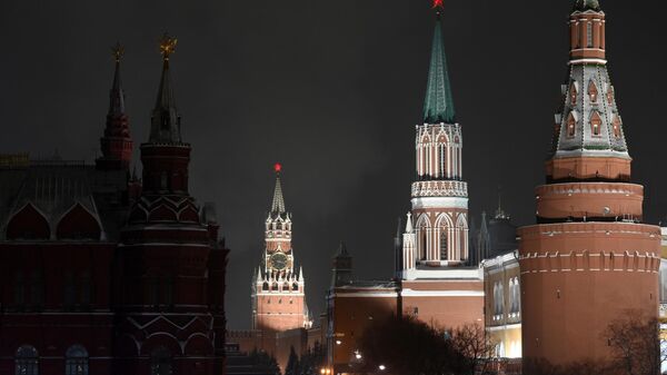 Башни Московского Кремля, архивное фото - Sputnik Грузия