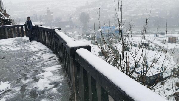 Снегопад в Тбилиси - Sputnik Грузия