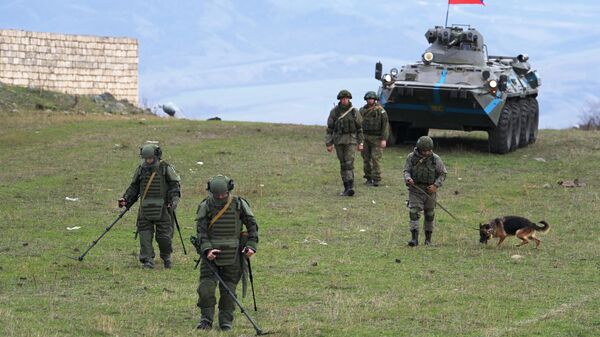 Российские миротворцы в Нагорном Карабахе - Sputnik Грузия