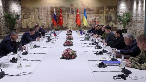 Переговоры России и Украины в Стамбуле - Sputnik Грузия