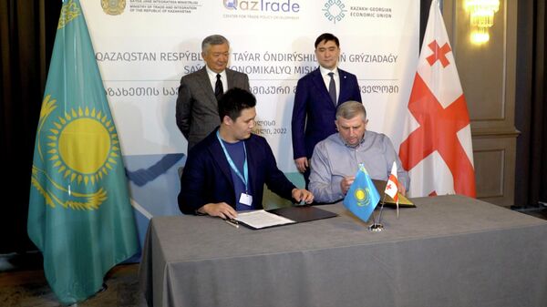 Казахстан поможет Грузии избежать продуктового дефицита - видео - Sputnik Грузия