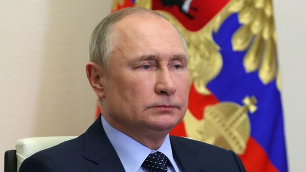 Путин провел совещание с членами Совета Безопасности России - видео - Sputnik Грузия