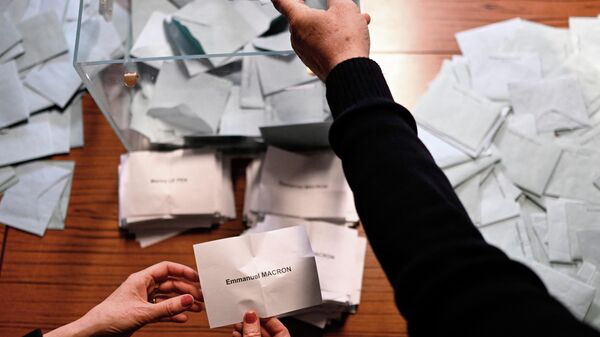 Подсчет голосов после президентских выборов во Франции  - Sputnik Грузия