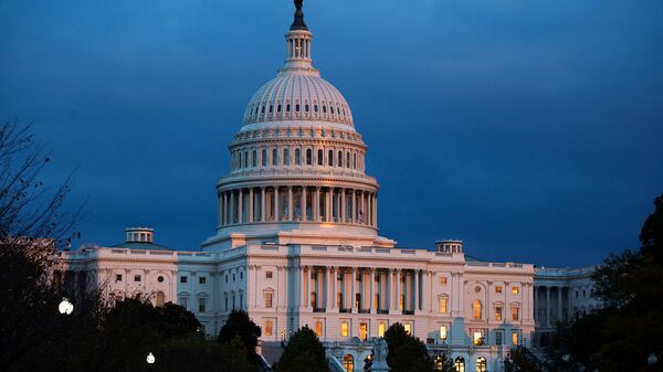 Капитолий США во время заката (12 ноября 2019). Вашингтон - Sputnik Грузия